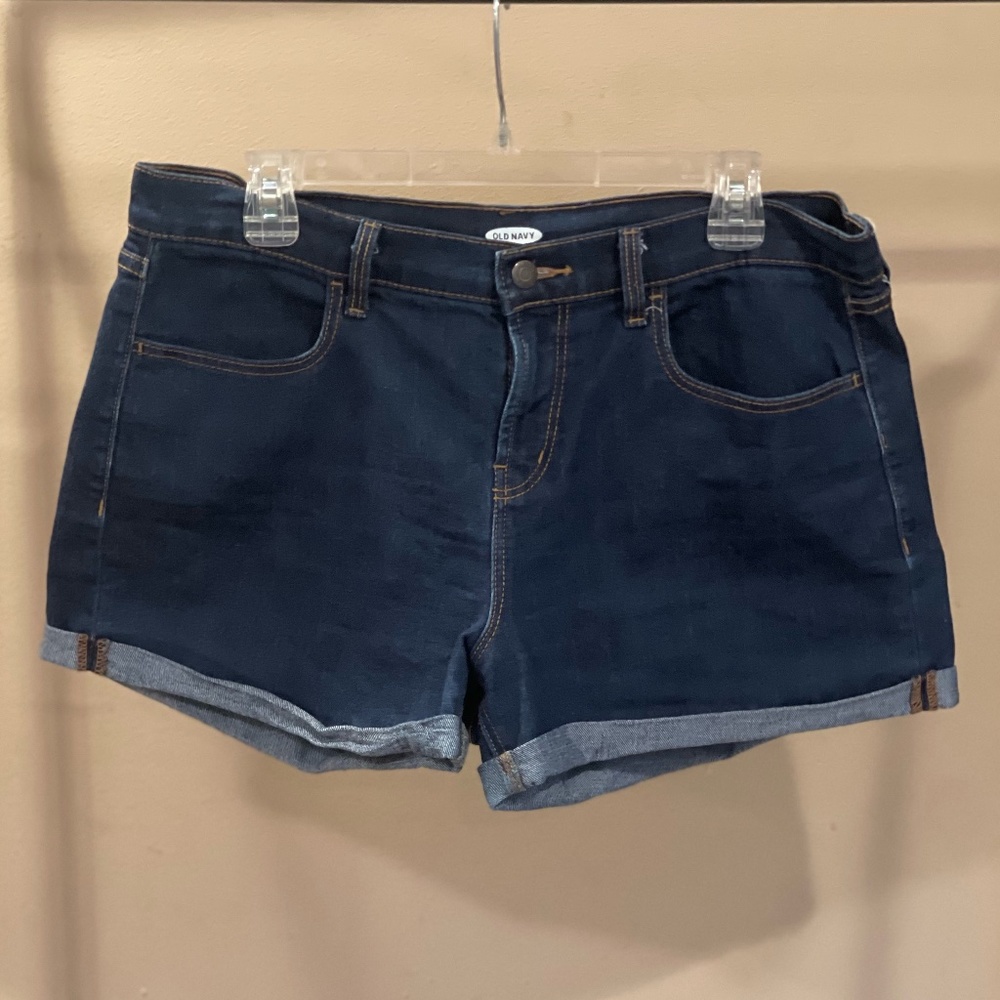 Old Navy Dark Denim Jean Shorts